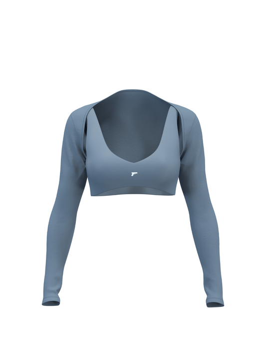 AURA LONG SLEEVE SHRUG