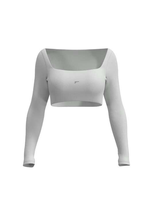 BASIC SQUARE NECK LONGSLEEVE