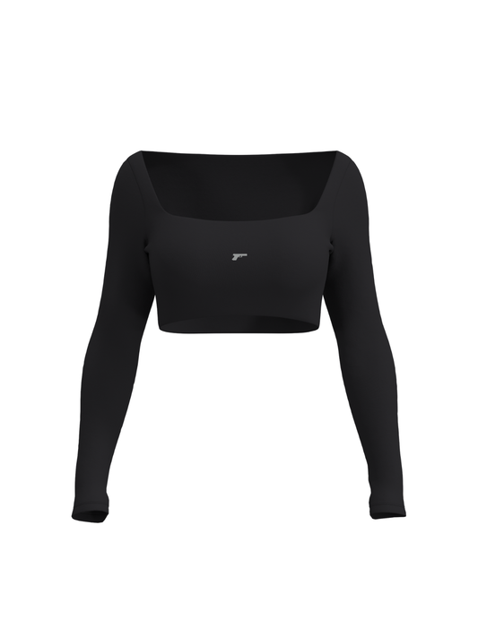 BASIC SQUARE NECK LONGSLEEVE
