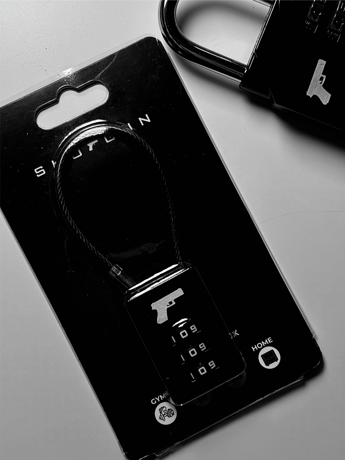 MINI GYM LOCK WITH CABLE