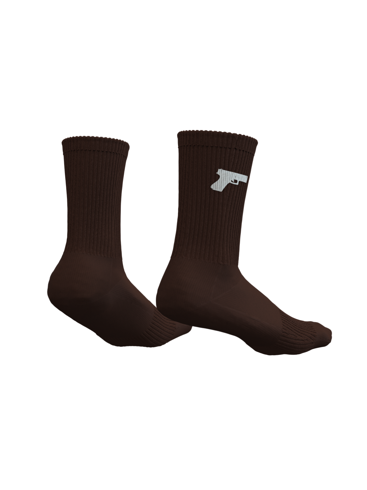 RIBBED CREW SOCKS