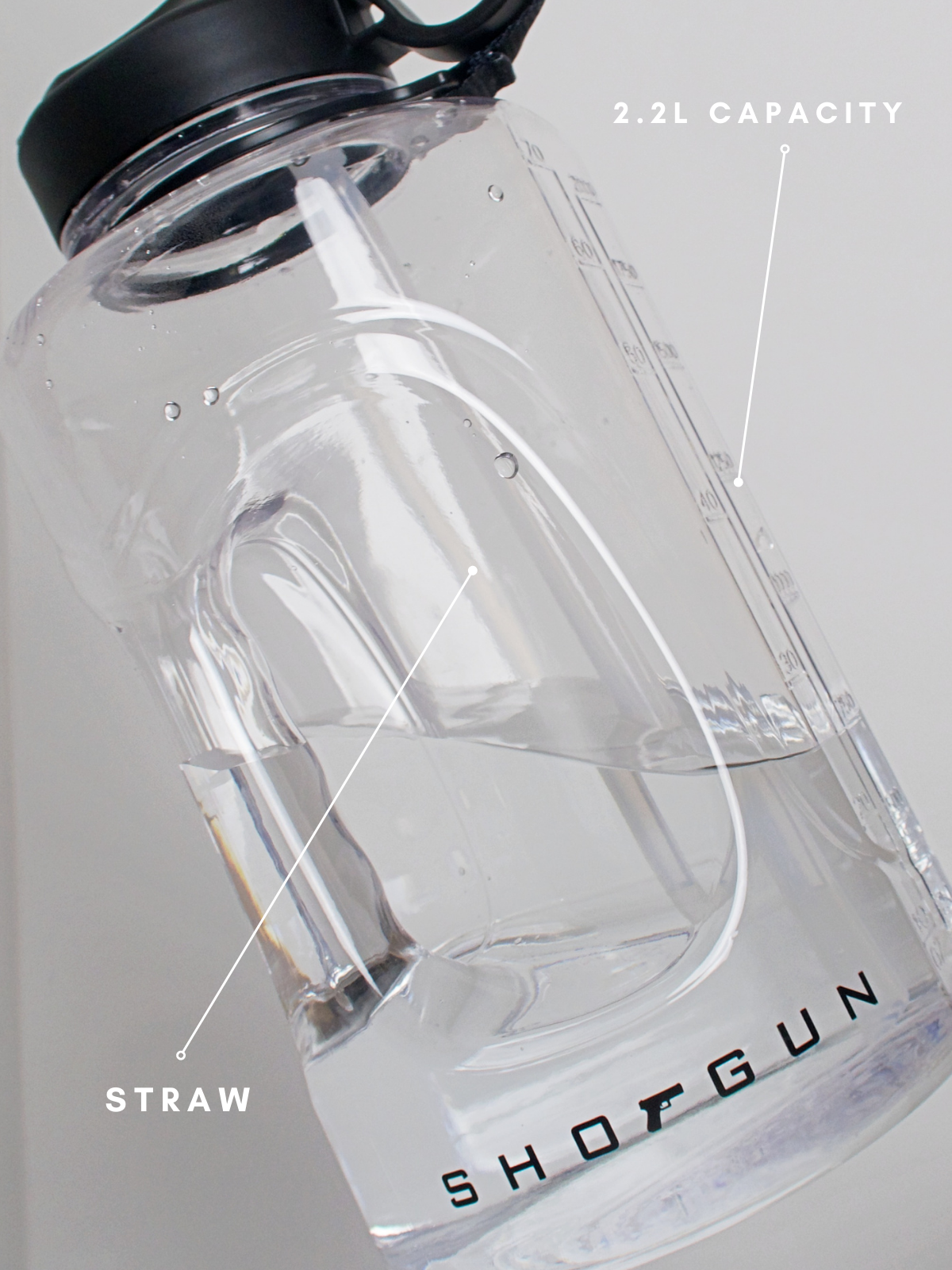 XXL WATER BOTTLE 2.2L