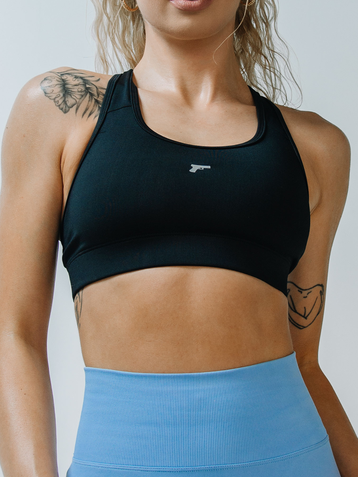 BASIC BLACK SPORTS BRA