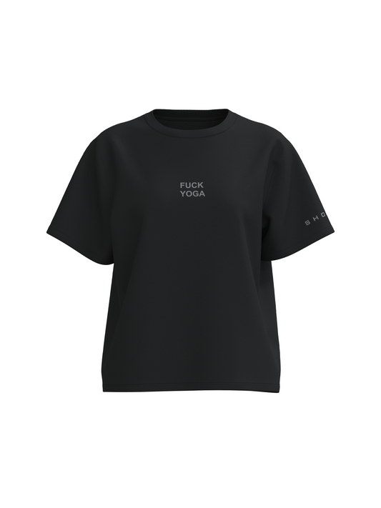 FUCK YOGA UNISEX COTTON T-SHIRT