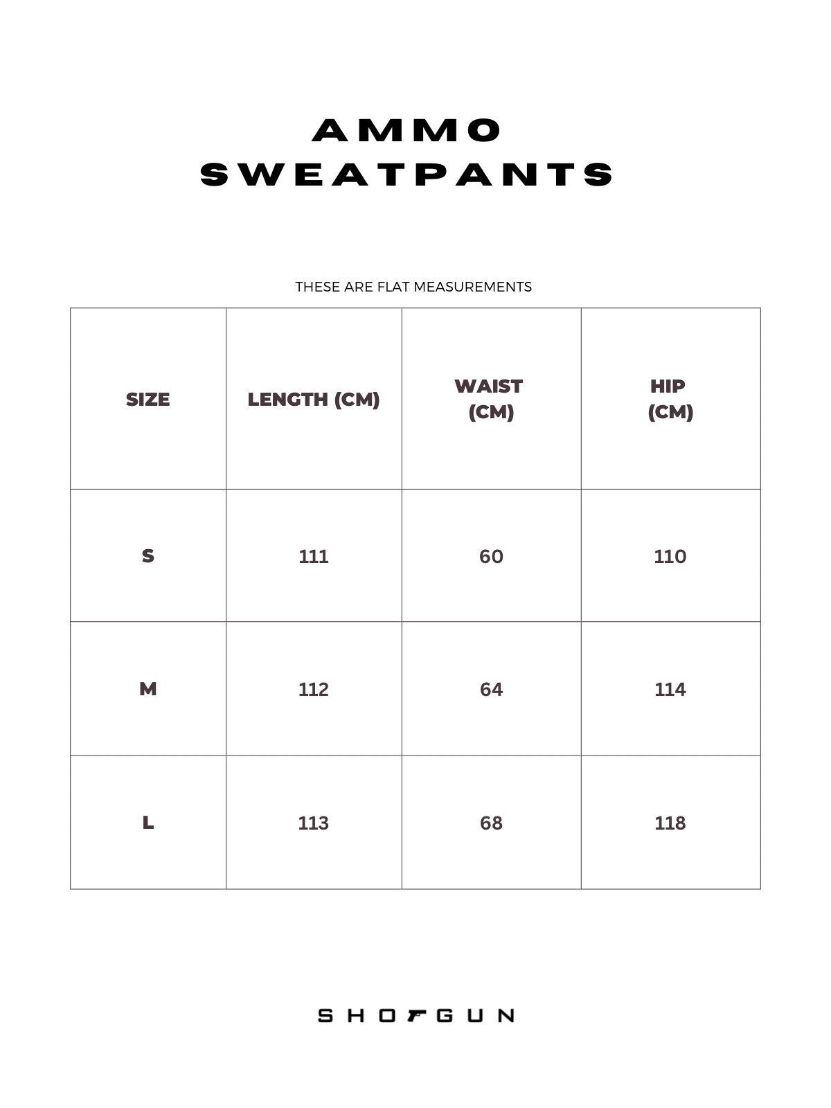 AMMO SWEATPANTS