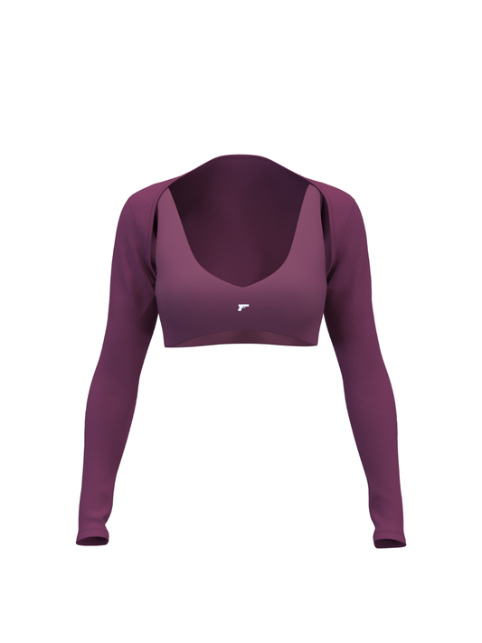 AURA LONG SLEEVE SHRUG