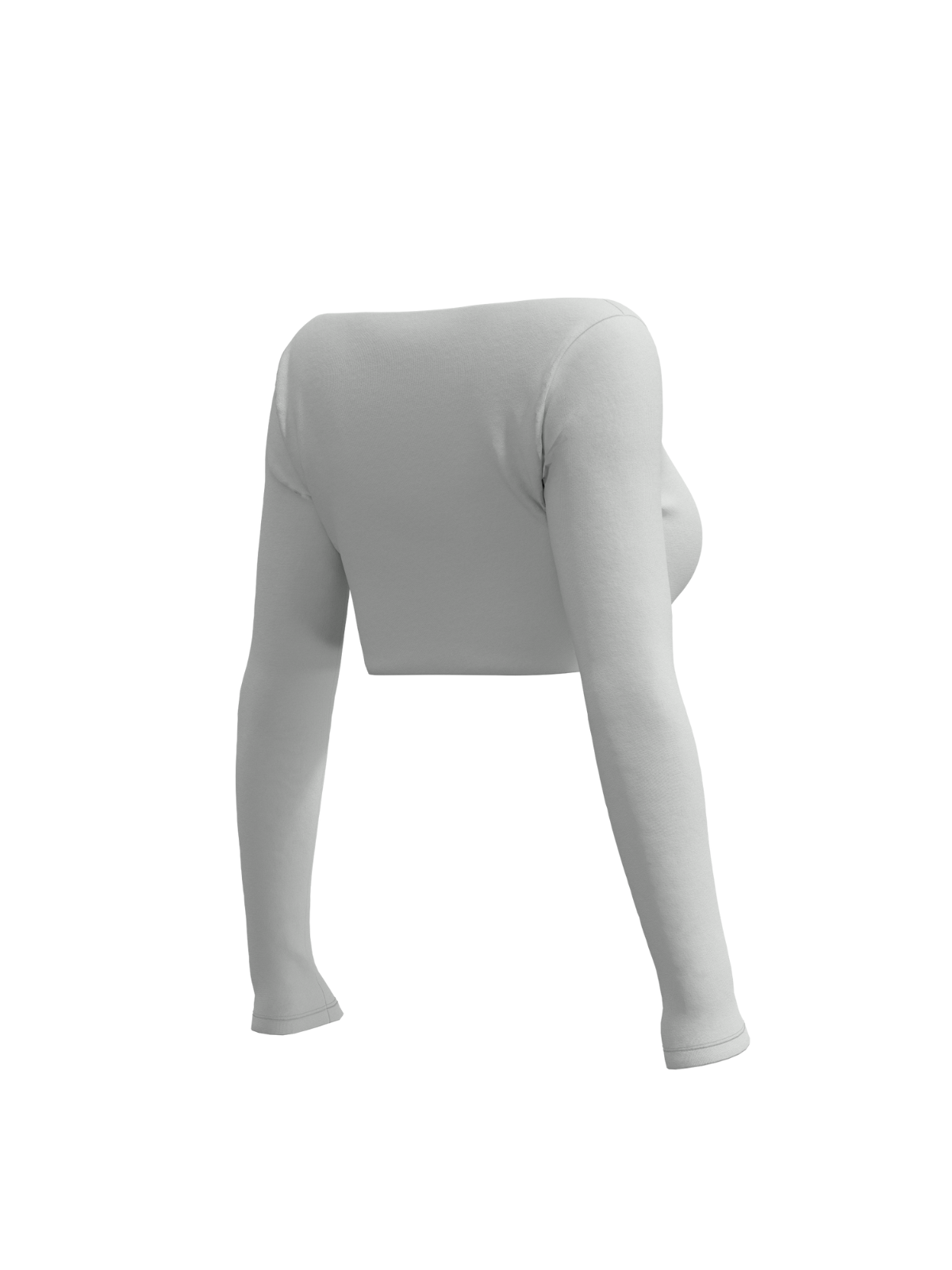 BASIC SQUARE NECK LONGSLEEVE