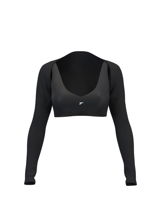 AURA LONG SLEEVE SHRUG