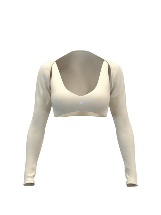 AURA LONG SLEEVE SHRUG