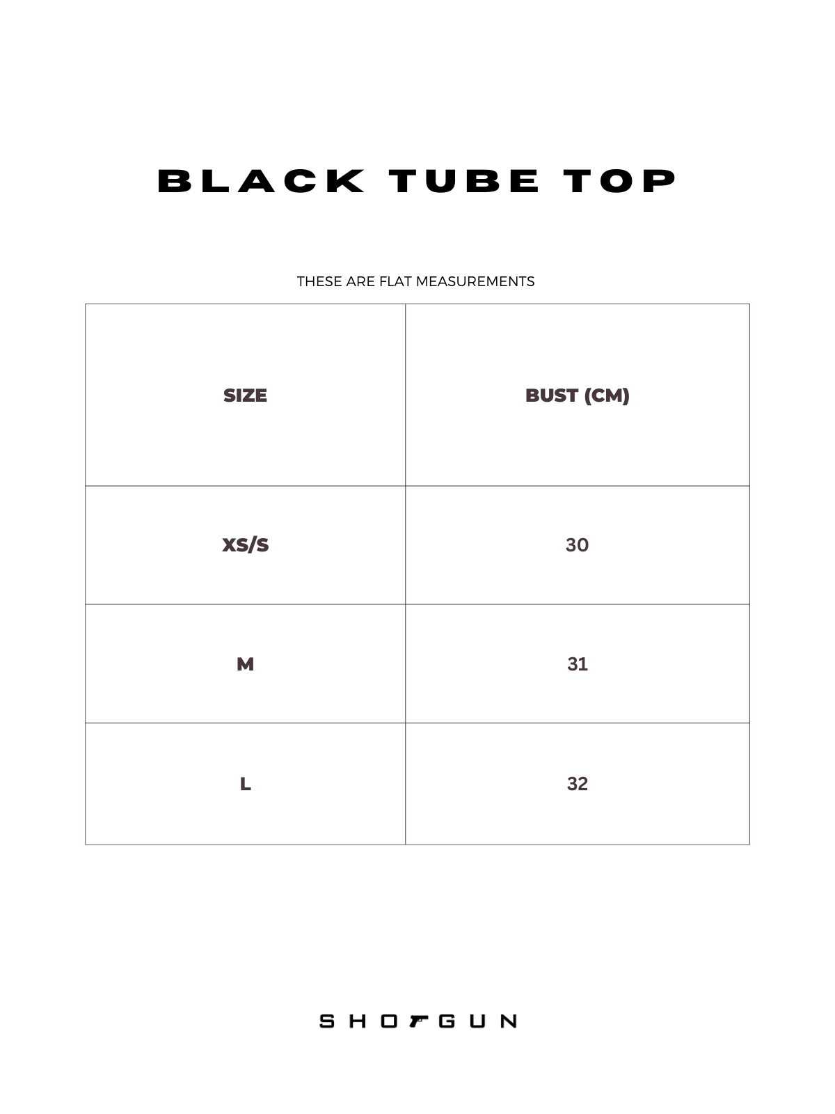BLACK TUBE TOP