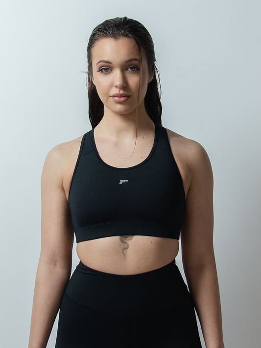 BASIC BLACK SPORTS BRA